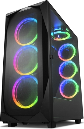 Sharkoon REV300 Gaming Full Tower με Πλαϊνό Παράθυρο