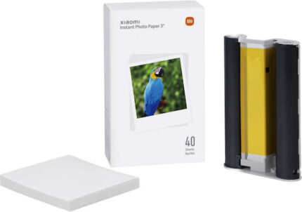 Xiaomi Φωτογραφικό Χαρτί 3" για Εκτυπωτές Θερμικής Εξάχνωσης/Μεταφοράς 40 Φύλλα