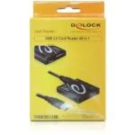 DeLock Card Reader USB 3.0 για SD (91704)