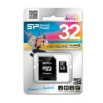 Silicon Power microSDHC 32GB Class 10 High Speed με αντάπτορα