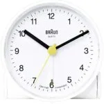 Braun Επιτραπέζιο Ρολόι με Ξυπνητήρι BNC001WH