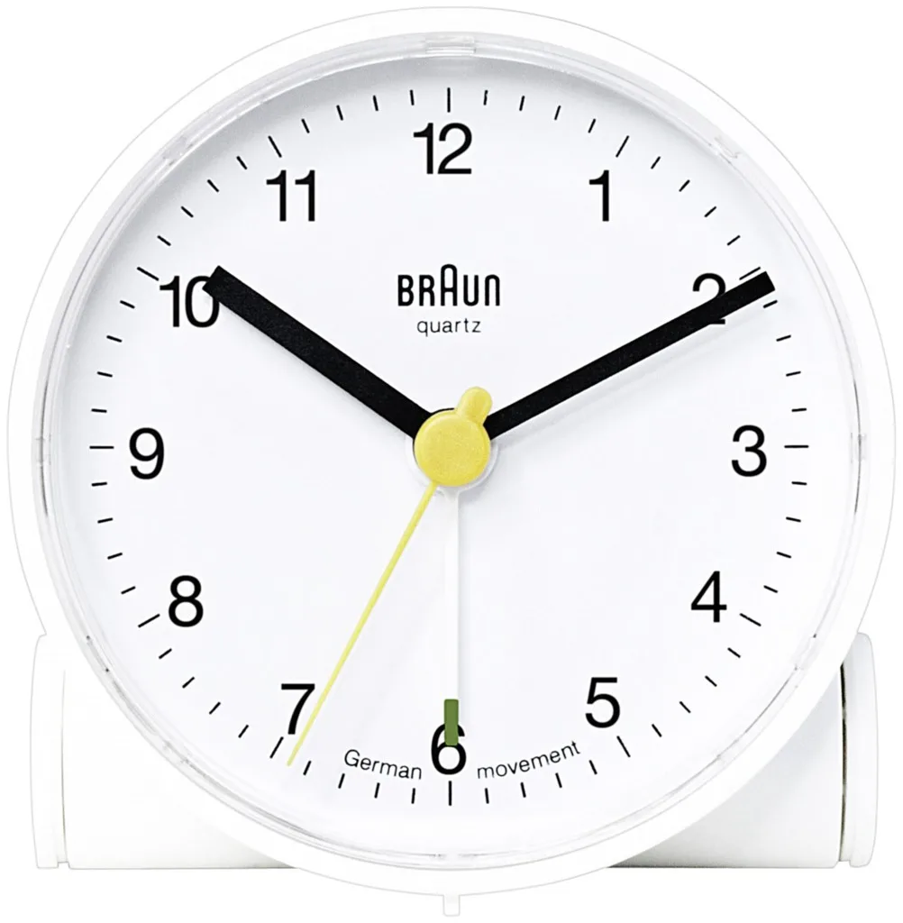 14347761-orig Braun Επιτραπέζιο Ρολόι με Ξυπνητήρι BNC001WH - Image 1