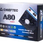Chieftec CTG-550C 550W Μαύρο Τροφοδοτικό Υπολογιστή Semi Modular 80 Plus Standard