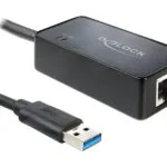 DeLock 62121 USB-C Αντάπτορας Δικτύου για Ενσύρματη σύνδεση Gigabit Ethernet