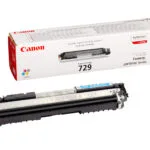 Canon 729C Γνήσιο Toner Laser Εκτυπωτή Κυανό 1000 Σελίδων 4369B002