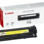 Canon 716 Γνήσιο Toner Laser Εκτυπωτή Κίτρινο 1500 Σελίδων 1977B002
