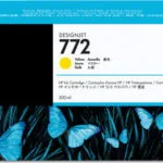 HP 772 Γνήσιο Μελάνι Εκτυπωτή InkJet Κίτρινο (CN630A)