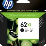 HP 62XL Γνήσιο Μελάνι Εκτυπωτή InkJet Μαύρο (C2P05AE)