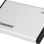Transcend StoreJet 25S3 Θήκη για Σκληρό Δίσκο 2.5" SATA III με σύνδεση USB 3.0 σε Ασημί χρώμα TS0GSJ25S3