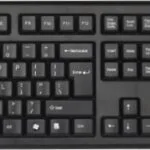 A4Tech Wireless Desktop Padless 7100n Σετ Πληκτρολόγιο & Ποντίκι Αγγλικό UK Λευκό
