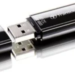 Transcend JetFlash 700 32GB USB 3.0 Stick Μαύρο