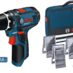 Bosch GSR 12V-15 Δραπανοκατσάβιδο Μπαταρίας 12V 1x4Ah & 1x2Ah 0615990G6L