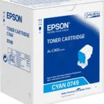 Epson C13S050749 Γνήσιο Toner Laser Εκτυπωτή Κυανό 8800 Σελίδων C13S050749
