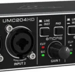 Behringer U-Phoria UMC204HD UMC204HD Εξωτερική Επαγγελματική Κάρτα Ήχου με Σύνδεση USB