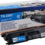 Brother TN-326C Γνήσιο Toner Laser Εκτυπωτή Κυανό 3500 Σελίδων (TN-326C)
