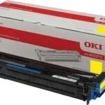 OKI 45103713 Γνήσιο Drum Laser Εκτυπωτή Κίτρινο 40000 Σελίδων 45103713