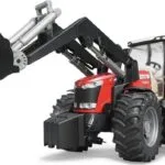 Bruder Massey Ferguson 7600 Εκσκαφέας 1:16 για 4+ Ετών