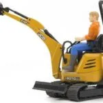 Bruder Υδραυλικός JCB με Χειριστή Εκσκαφέας 1:16 για 3+ Ετών