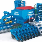 Bruder Lemken Solitair 9 Κομπίνα 1:16 Αγροτικό για 3+ Ετών
