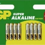 GP Batteries Super Αλκαλικές Μπαταρίες AAA 1.5V 8τμχ
