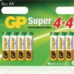 GP Batteries Super Αλκαλικές Μπαταρίες AA 1.5V 8τμχ