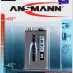 Ansmann Extreme Μπαταρία Λιθίου 9V 1τμχ