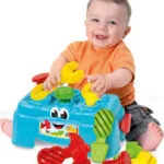 Baby Clementoni Παιχνίδι με Σφυράκι Πάγκος Εργασίας με Φως για 10+ Μηνών 1000-17042