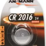 Ansmann Μπαταρία Λιθίου Ρολογιών CR2016 3V 1τμχ