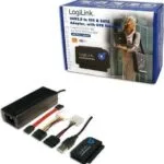 LogiLink USB 2.0 to IDE & SATA Adapter with OTB (AU0006D)