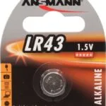 Ansmann Αλκαλική Μπαταρία Ρολογιών LR43 1.5V 1τμχ