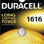 Duracell 1616 Μπαταρία Λιθίου Ρολογιών CR1616 3V 1τμχ