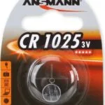 Ansmann Μπαταρία Λιθίου Ρολογιών CR1025 3V 1τμχ