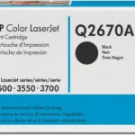 HP 308A Γνήσιο Toner Laser Εκτυπωτή Μαύρο 6000 Σελίδων Q2670A