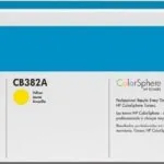 HP 824A Γνήσιο Toner Laser Εκτυπωτή Κίτρινο 21000 Σελίδων CB382A