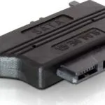 DeLock Adapter SATA 22-pin - Slim SATA 13-pin Μαύρο 65156