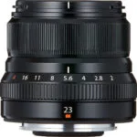 Fujifilm Crop Φωτογραφικός Φακός Fujinon XF 23mm f/2 R WR Wide Angle για Fujifilm X Mount Μαύρος
