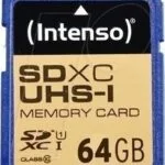 Intenso Premium SDXC 64GB Class 10 U1 UHS-I