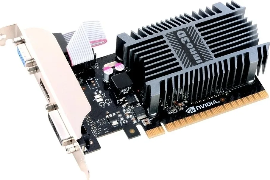 20161017103208_inno_3d_geforce_gt710_2gb_n710_1sdv_e3bx Inno 3D GeForce GT 710 2GB GDDR3 LP Κάρτα Γραφικών N710-1SDV-E3BX - Image 1