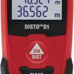 Leica Μέτρο Laser Disto D1 Bluetooth με Εύρος Μέτρησης 0.2m-40m