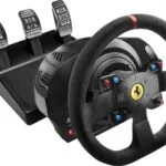 Thrustmaster T300 Ferrari Alcantara Edition Τιμονιέρα με Πετάλια για PC / PS3 / PS4 με 1080° Περιστροφής