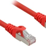 Sharkoon S/FTP Cat.6a Καλώδιο Δικτύου Ethernet 10m Κόκκινο (4044951018710)