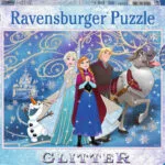 Παιδικό Puzzle Disney Frozen Glittery Snow XXL για 6+ Ετών 100pcs 13610 Ravensburger