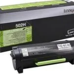 Lexmark 502HE Γνήσιο Toner Laser Εκτυπωτή Μαύρο High Yield 5000 Σελίδων (50F2H0E)