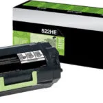 Lexmark 522HE Γνήσιο Toner Laser Εκτυπωτή Μαύρο High Yield 25000 Σελίδων 52D2H0E