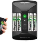 Energizer ACCU Recharge Pro Φορτιστής 4 Μπαταριών Ni-MH Μεγέθους AA/AAA Σετ με 4x AA 2000mAh