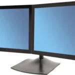 Ergotron DS100 Επιτραπέζια Βάση για 2 Οθόνες έως 24"
