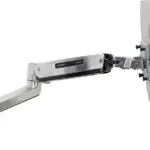 Ergotron LX Επιτοίχια Βάση Οθόνης έως 46" με Βραχίονα Ασημί