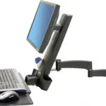 Ergotron 200 Series Επιτοίχια Βάση Οθόνης έως 24" με Βραχίονα