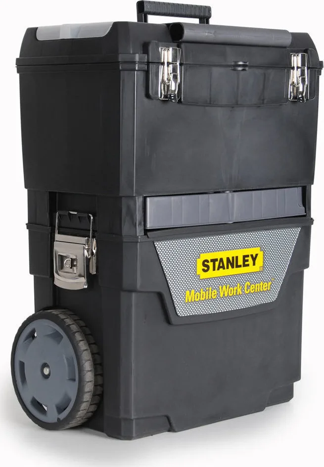 20170131113140_stanley_mobile_work_center_1_93_968 Stanley Τροχήλατος Πλαστικός Εργαλειοφόρος 2 Τμημάτων με Εργαλειοθήκη Π47.3xΒ30.2xΥ62.7εκ. 1-93-968 - Image 1