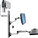 Ergotron LX Επιτοίχια Βάση Οθόνης έως 32" με Βραχίονα